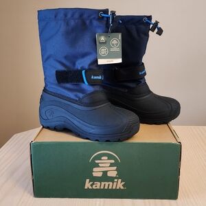 Kamik winter boots boy's size 5